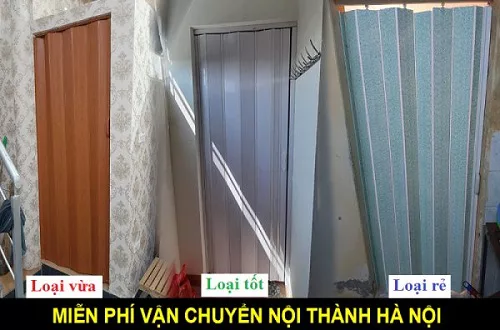 mua cửa xếp nhựa nhà vệ sinh tại hà nội ở đâu uy tín