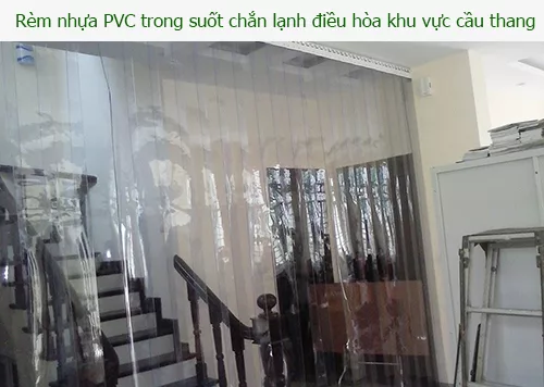 mành nhựa ngăn lạnh điều hòa, giữ nhiệt điều hòa