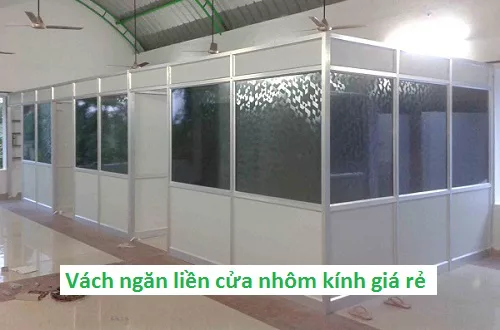 vách ngăn nhôm kính giá rẻ nhất tại hà nội