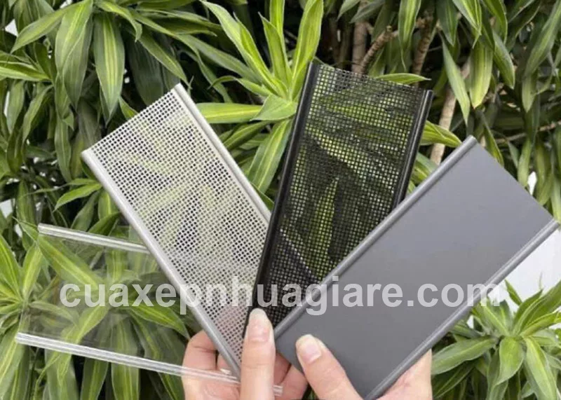 cửa xếp lá nhôm có những loại nào